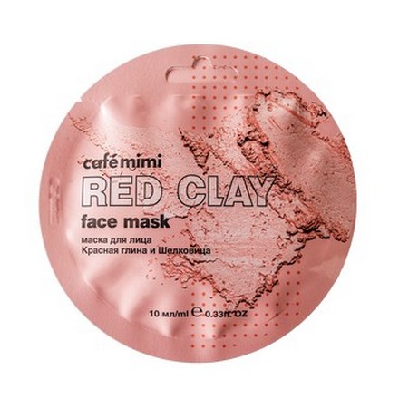 

Набор, Cafemimi, Маска для лица Red Clay, 10 мл, 3 шт.