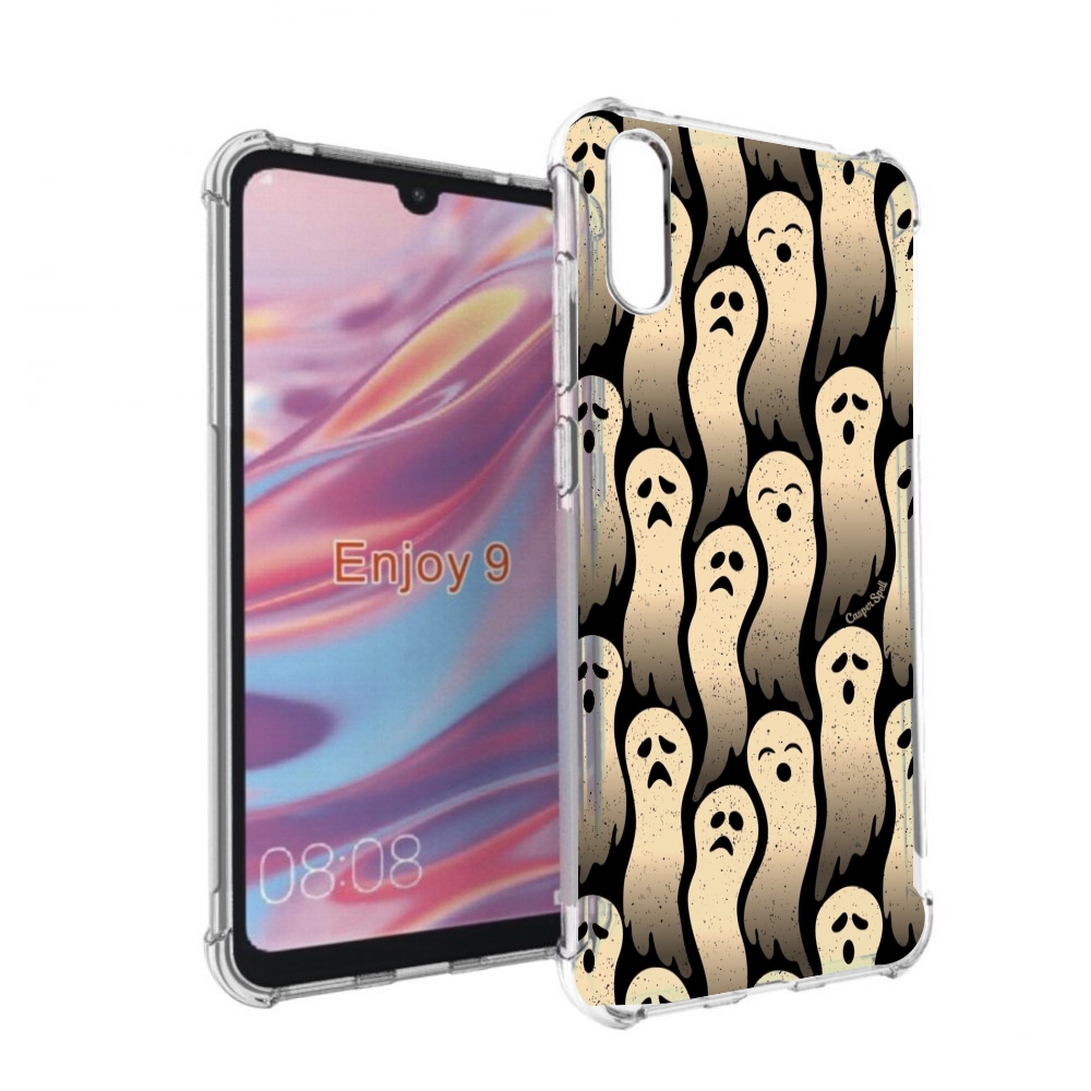 

Чехол бампер MyPads разные души для Huawei Enjoy 9, Прозрачный, Tocco