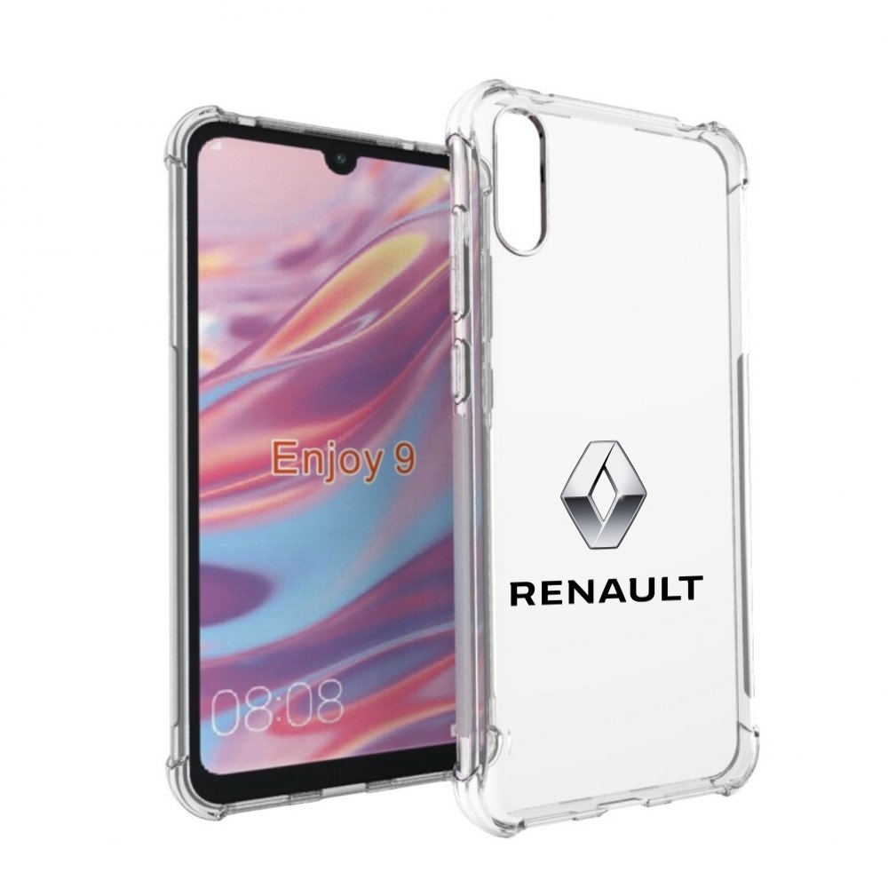 

Чехол бампер MyPads рено-4 мужской для Huawei Enjoy 9, Прозрачный, Tocco