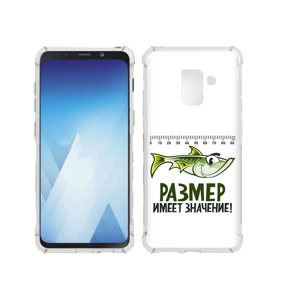 

Чехол MyPads Tocco для Samsung Galaxy A5 (2018) размер не имеет значения (PT95317.573.569), Прозрачный, Tocco