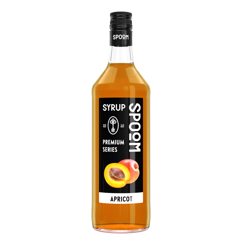Сироп Spoom Абрикос, 1 бутылка - 1 литр