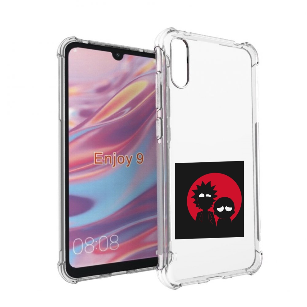 

Чехол бампер MyPads рик и морти в тени для Huawei Enjoy 9, Прозрачный, Tocco