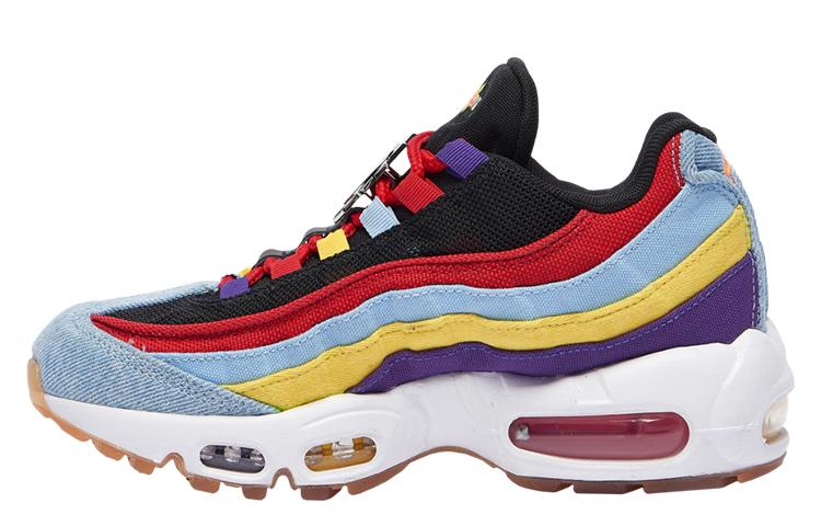 

Кроссовки унисекс Nike Air Max 95 голубые 41 EU, Голубой, Air Max 95