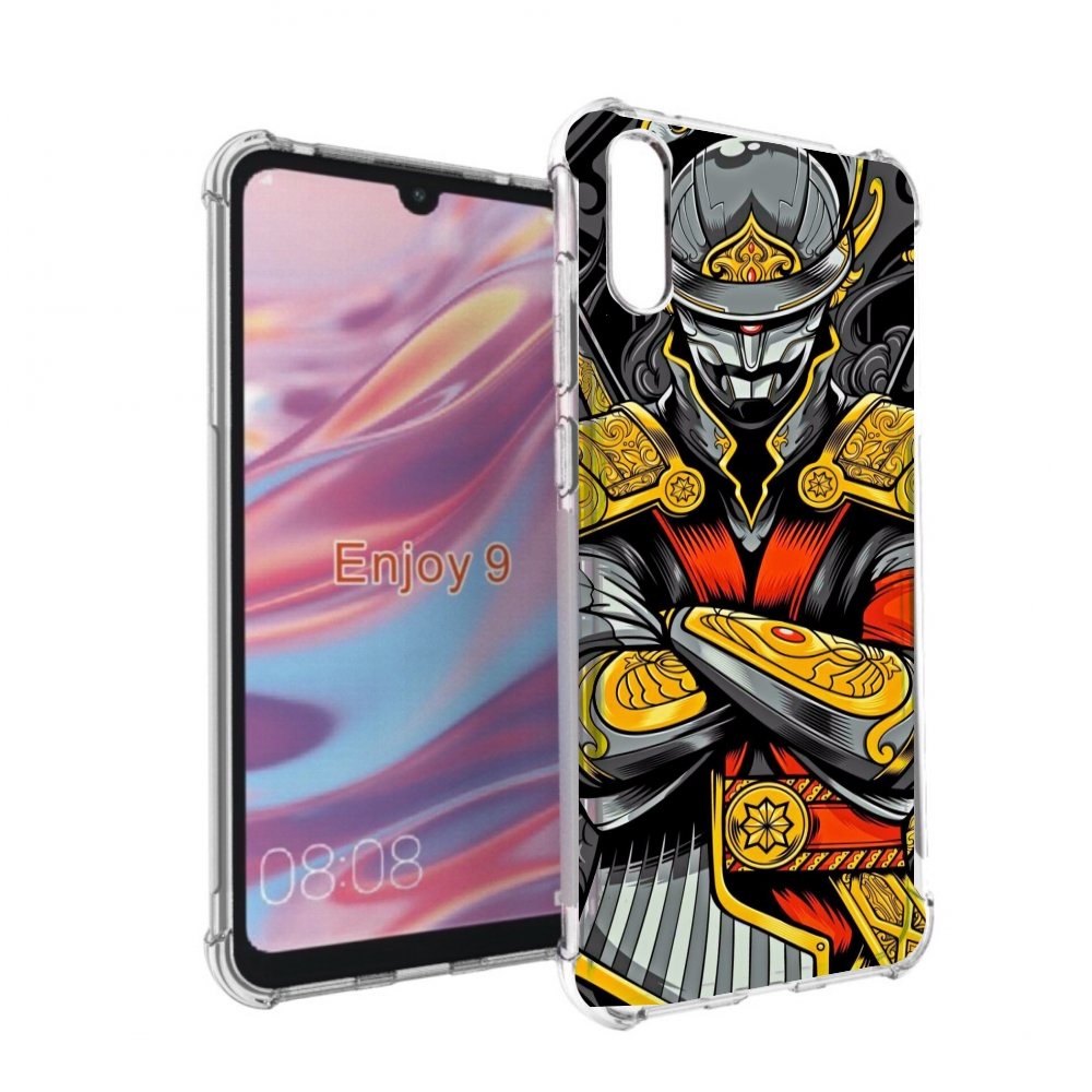 

Чехол бампер MyPads самурай для Huawei Enjoy 9, Прозрачный, Tocco