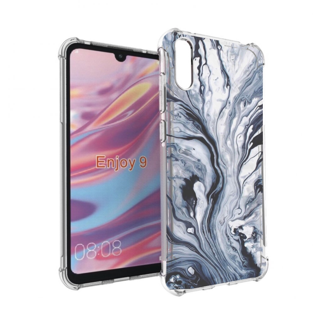 

Чехол бампер MyPads серая краска для Huawei Enjoy 9, Прозрачный, Tocco