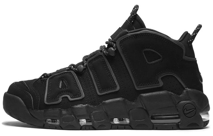 

Кроссовки унисекс Nike Air More Uptempo Black Reflective 2018 Air черные 44.5 EU, Черный, Air More Uptempo Black Reflective 2018 Air
