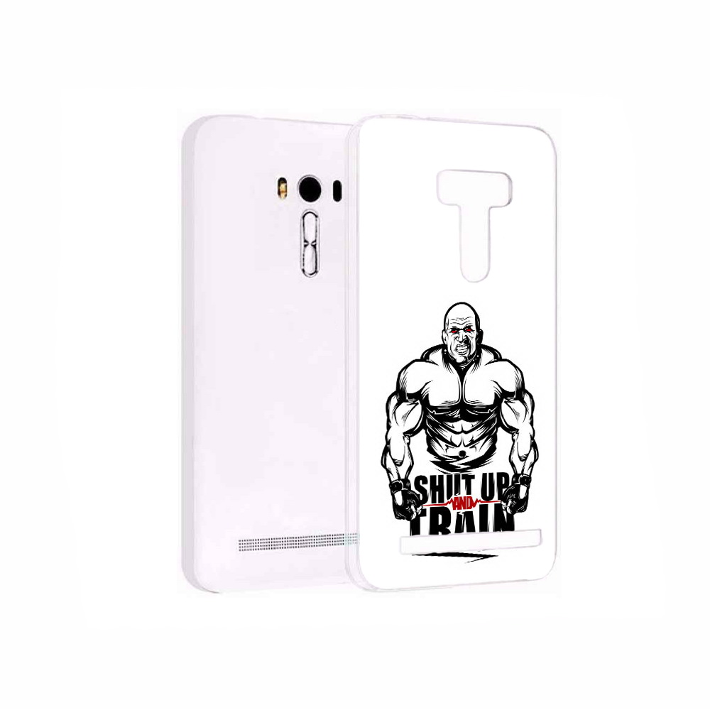 

Чехол MyPads Tocco для Asus ZenFone 2 Laser (ZE550KL) здоровое тело, Прозрачный, Tocco