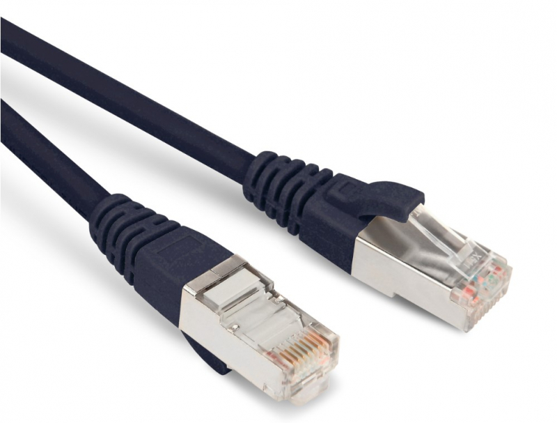 Патч-корд Hyperline RJ45-RJ45 вилка-вилка 1.5м (PC-LPM-STP-RJ45-RJ45-C5e-1.5M-LSZH-BL)