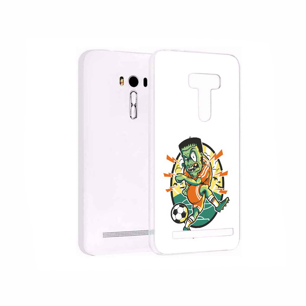 

Чехол MyPads Tocco для Asus ZenFone 2 Laser (ZE550KL) зомби футболист, Прозрачный, Tocco