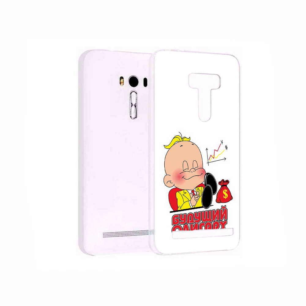 Чехол MyPads Tocco для Asus ZenFone 2 Laser (ZE550KL) Будущий олигарх