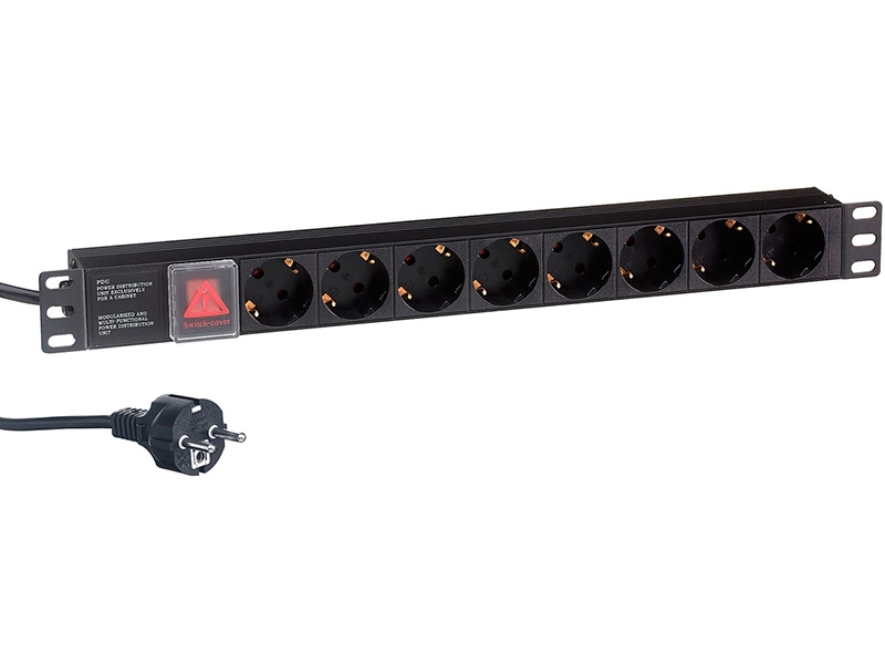 фото Сетевой фильтр exegate serverpro pdu-19h802 8 sockets 1.8m black ex280841rus