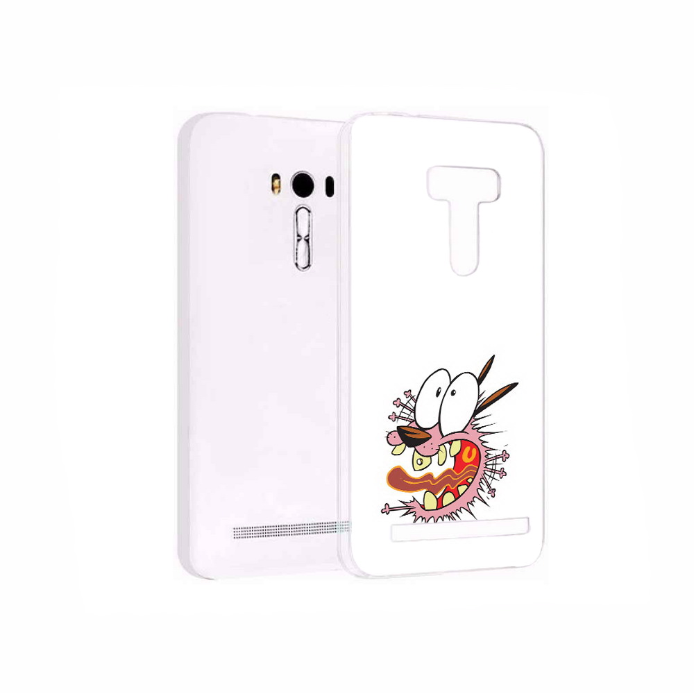 Чехол MyPads Tocco для Asus ZenFone 2 Laser (ZE550KL) испуганный бобик