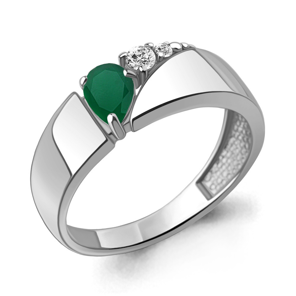 

Кольцо из серебра р. 17 AQUAMARINE 6975009А_925_р, 6975009А_925_р