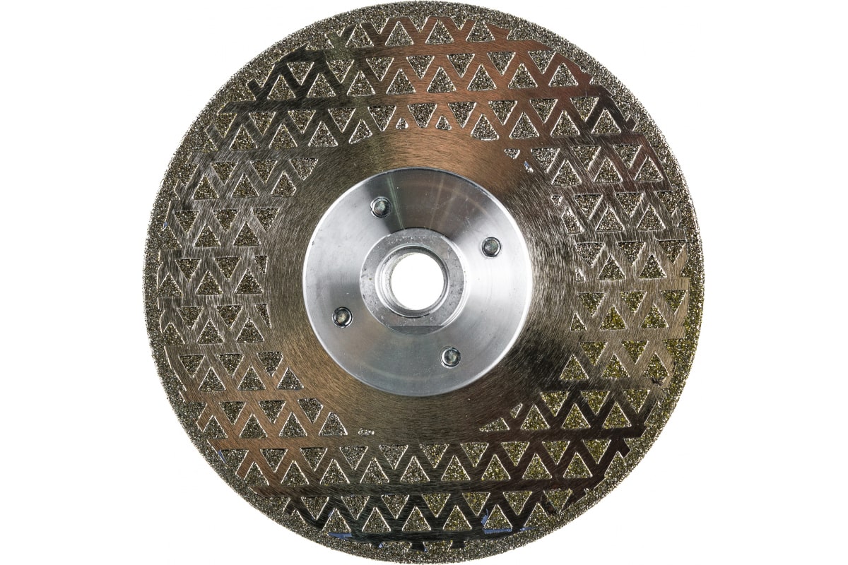 фото Диск алмазный отрезной super ceramic flange (125 мм; м14) hilberg hm514