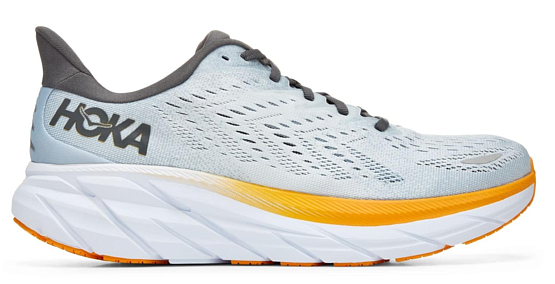 фото Кроссовки мужские hoka clifton 8 серые 12 us