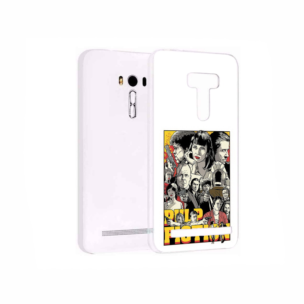 Чехол MyPads Tocco для Asus ZenFone 2 Laser (ZE550KL) комикс картинка