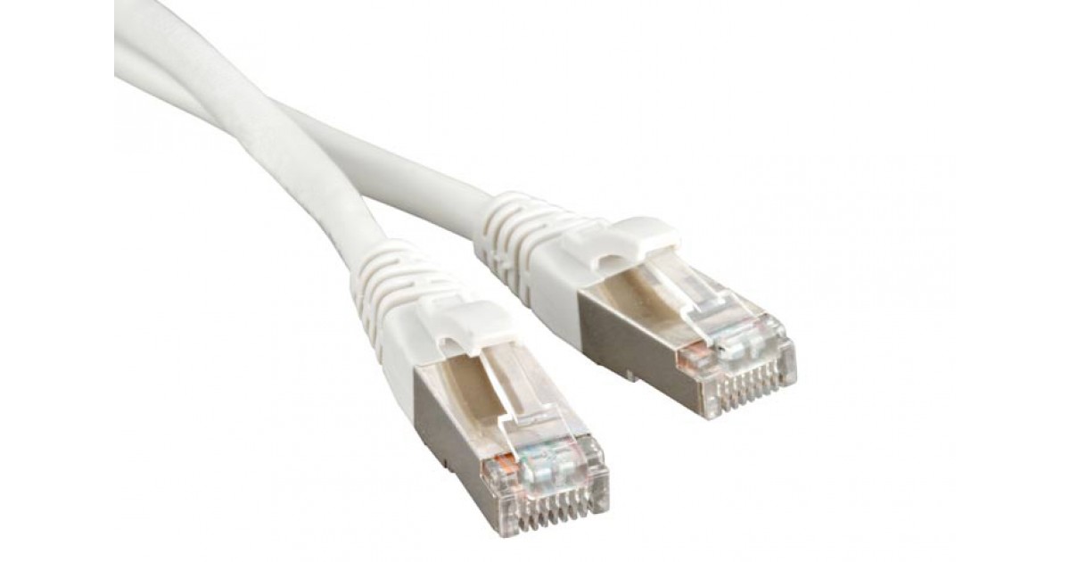 Патч-корд Hyperline RJ45-RJ45 вилка-вилка 5м (PC-LPM-UTP-RJ45-RJ45-C5e-5M-LSZH-WH)