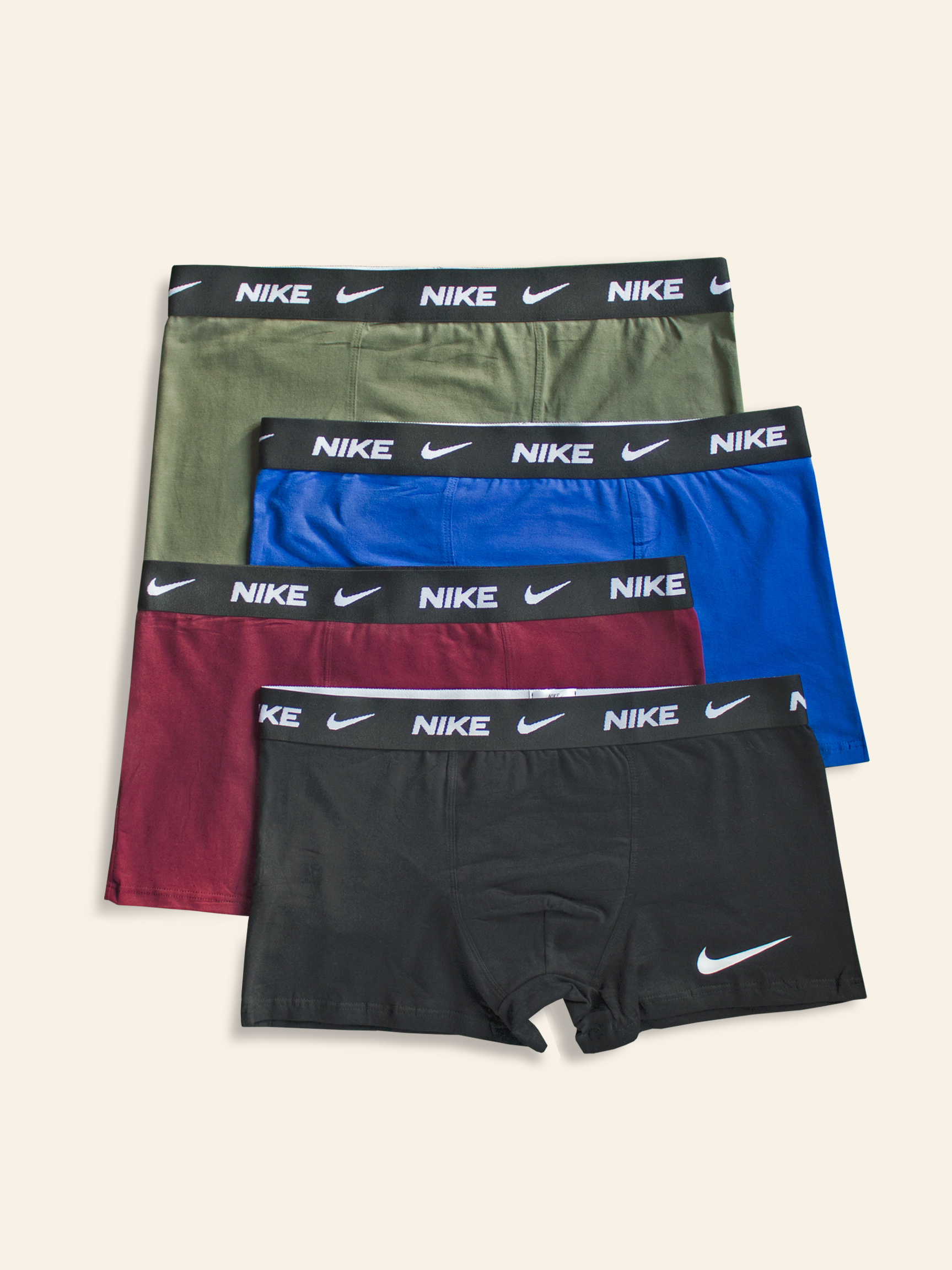 

Комплект трусов мужских Nike 11.9.4.3 разноцветных XXXL, Зеленый;красный;синий;черный, 11.9.4.3
