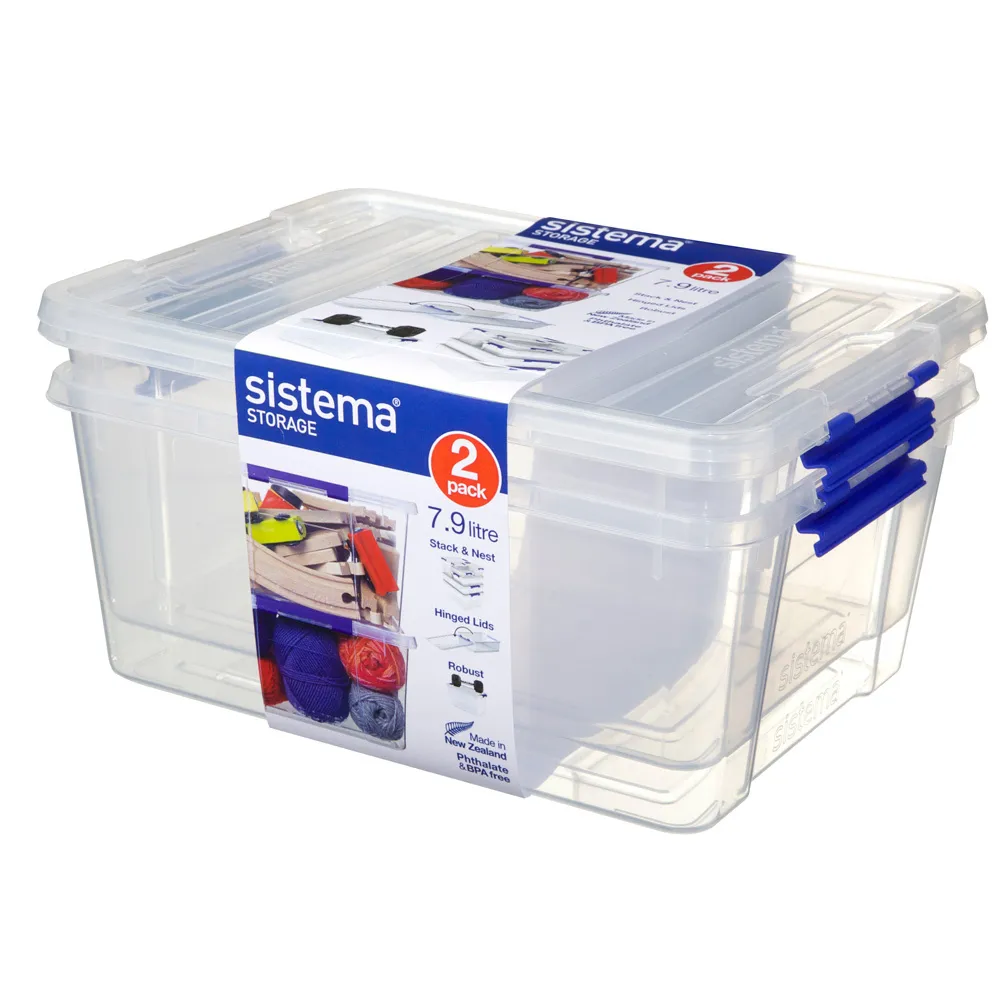 

Набор контейнеров Sistema "Storage" 7,9л 2пр 71979