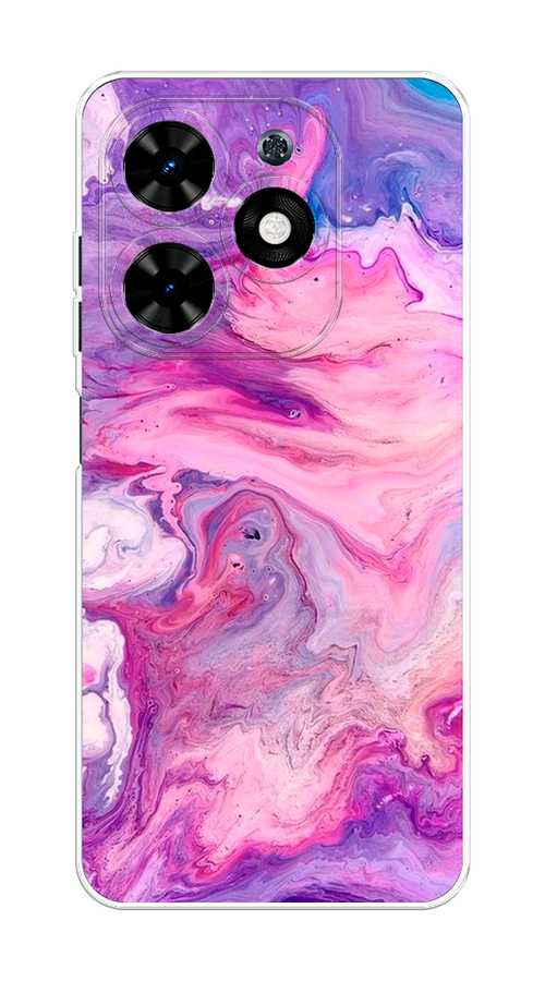 

Чехол на Tecno Spark Go 2024 "Нежно-розовая абстракция", Розовый, 304650-1