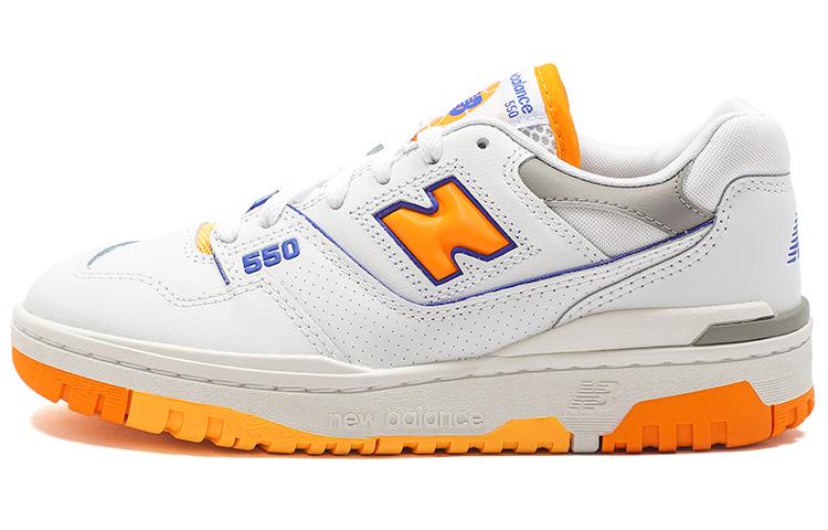 

Кеды унисекс New Balance NB 550 белые 37 EU, Белый, NB 550