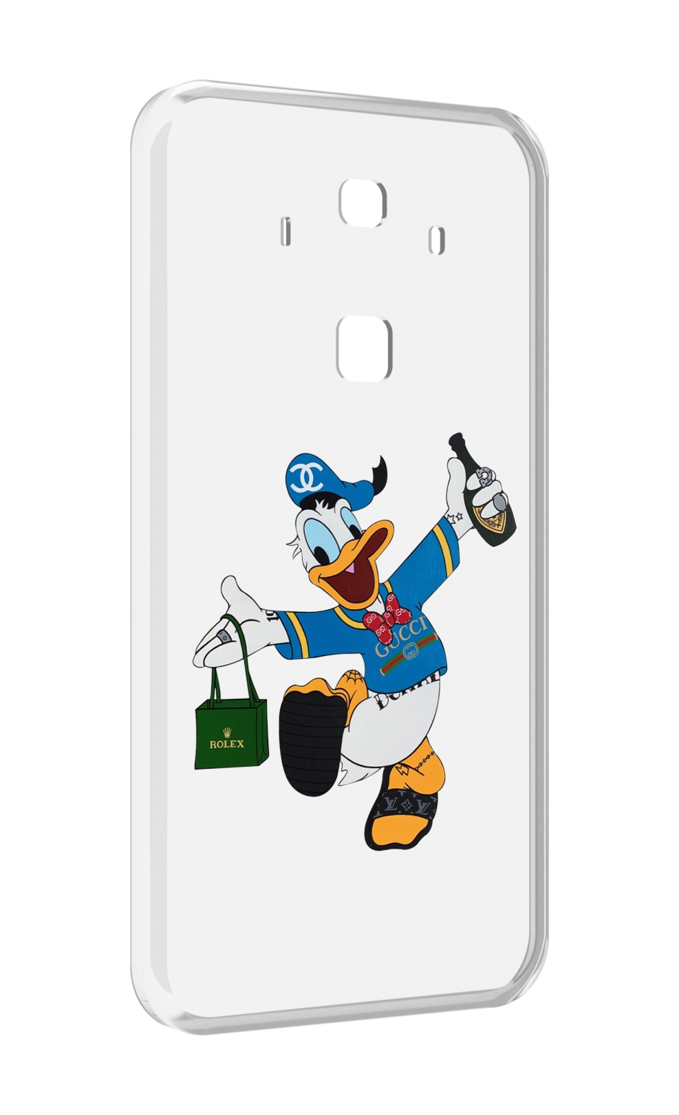 

Чехол MyPads модный-дональд-дак для Huawei Mate 10 Pro, Прозрачный, Tocco