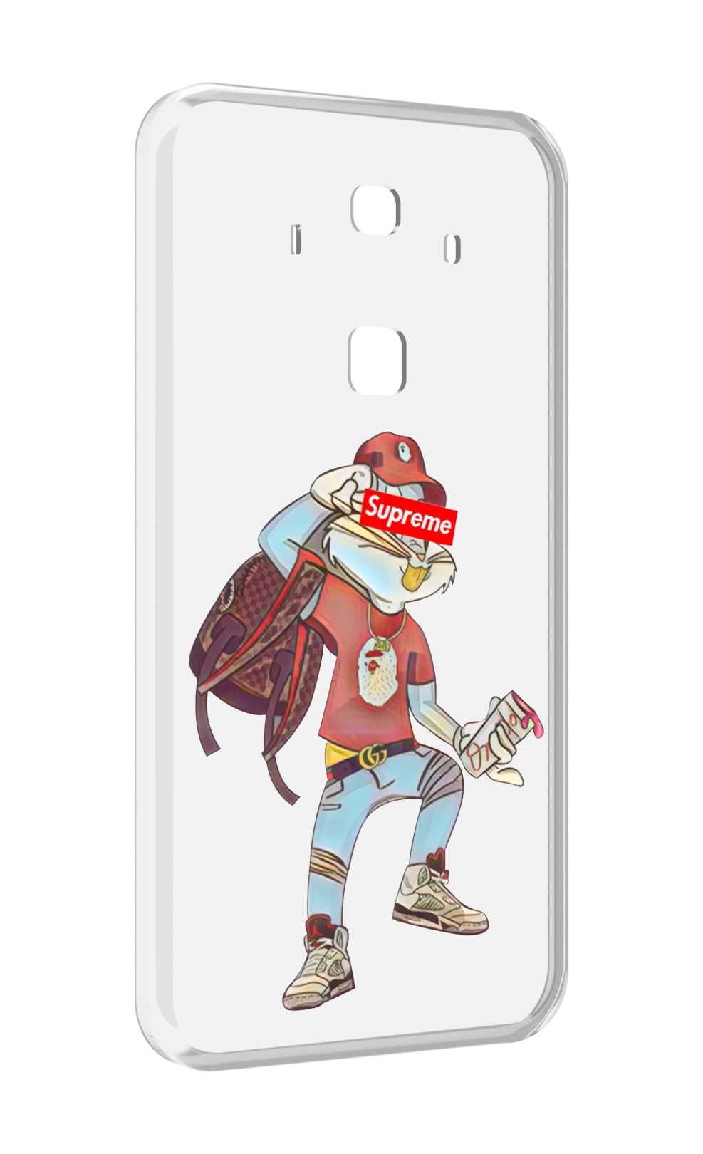 

Чехол MyPads моднявый-заяц детский для Huawei Mate 10 Pro, Прозрачный, Tocco