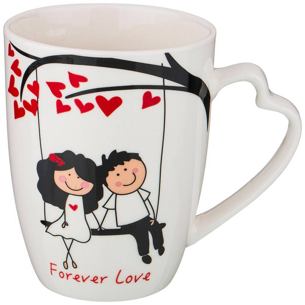 

КРУЖКА "FOREVER LOVE" 380 МЛ, Белый