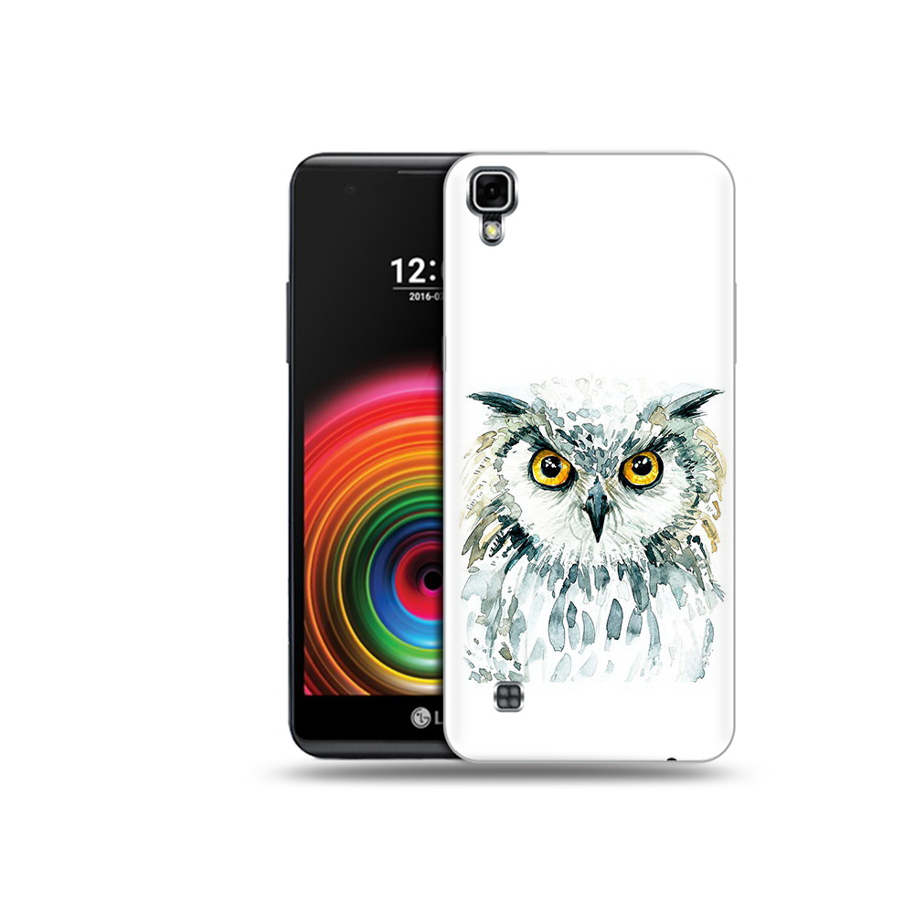 

Чехол MyPads Tocco для LG X Power Серьезная сова, Прозрачный, Tocco