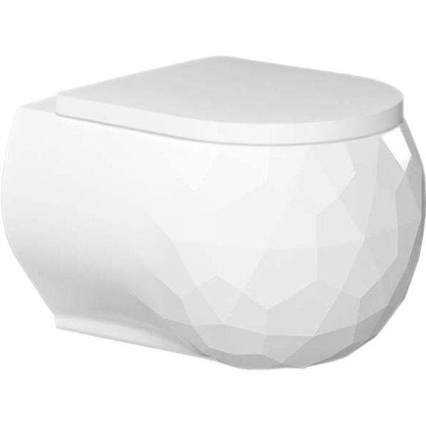 

Подвесной унитаз Bien Pent PNKA052N1VP0W3000 безободковый с сиденьем микролифт, Pent