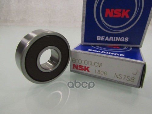 

Подшипник 10/26/8, Шариковый Nsk арт. 6000DDUCM