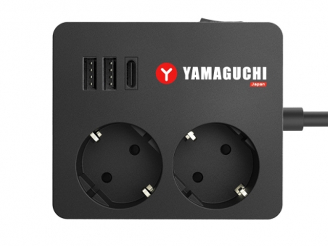 фото Сетевой фильтр yamaguchi adapter 2 sockets 3m 3906