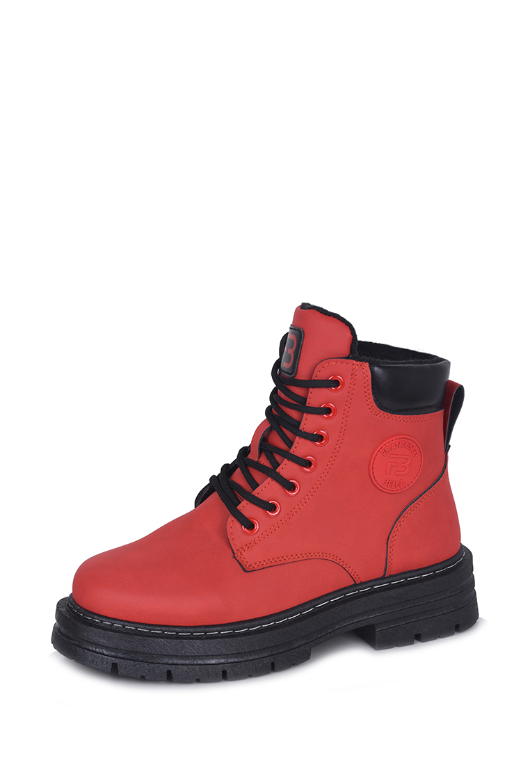 Ботинки женские Francesco Bella 219779 красные 36 RU