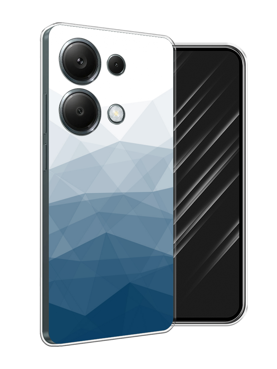 

Чехол Awog на Xiaomi Redmi Note 13 Pro 4G "Абстракция небо", Синий;голубой;белый, 321650-1