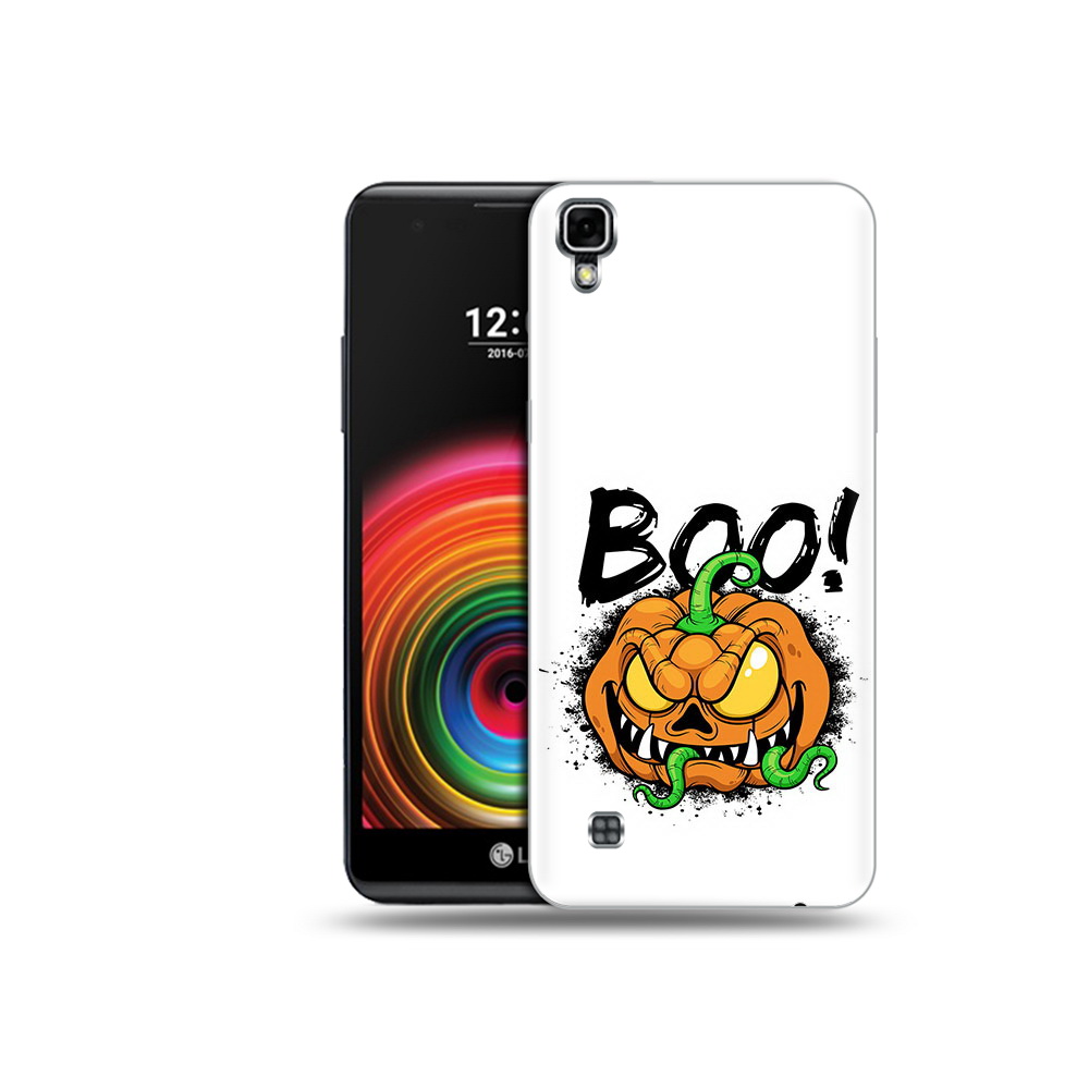 

Чехол MyPads Tocco для LG X Power Хэллоуин бу, Прозрачный, Tocco