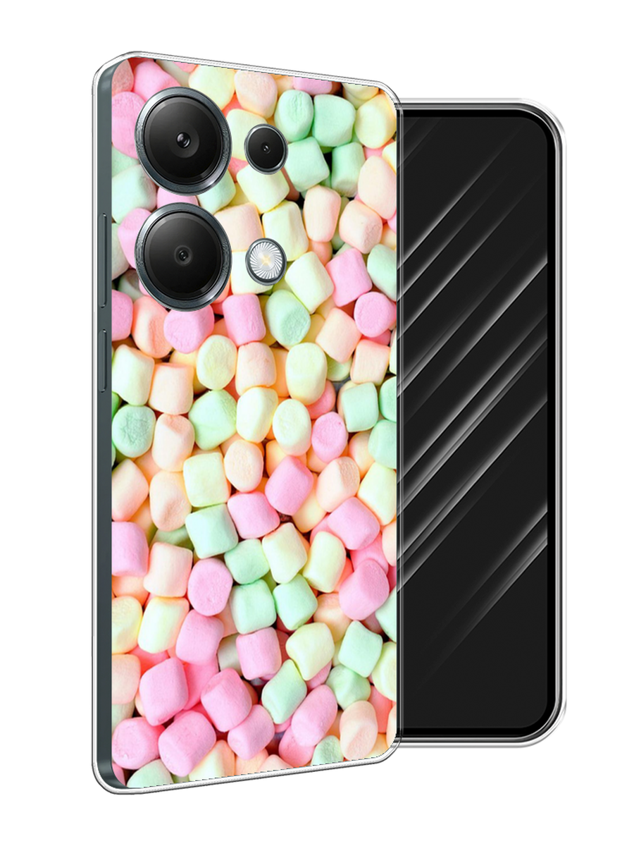 

Чехол Awog на Xiaomi Redmi Note 13 Pro 4G "Marshmallows", Зеленый;желтый;розовый, 321650-1