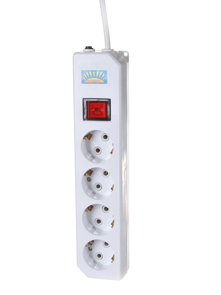 фото Сетевой фильтр пересвет 4 sockets 5m пф45