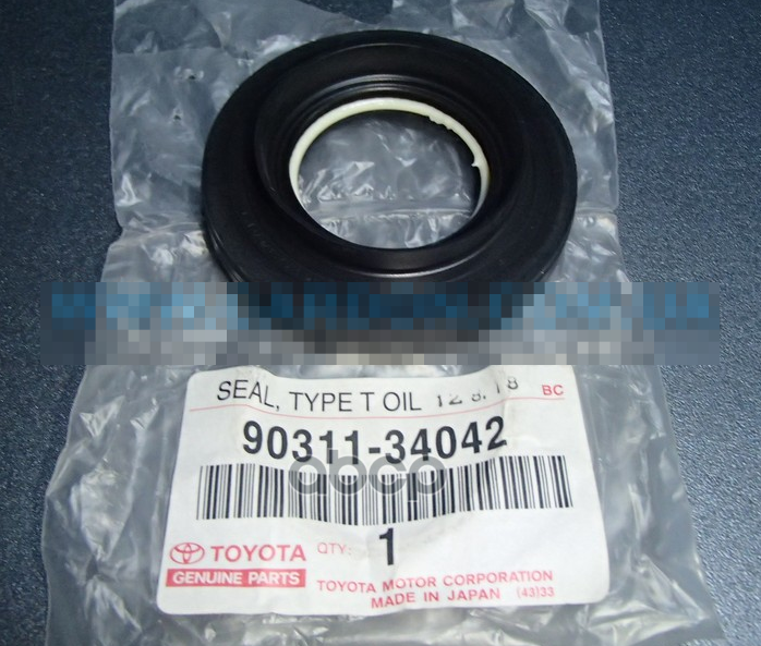 

Сальник Левого Привода// Seal, Type T Oi 90311-34042 TOYOTA арт. 90311-34042