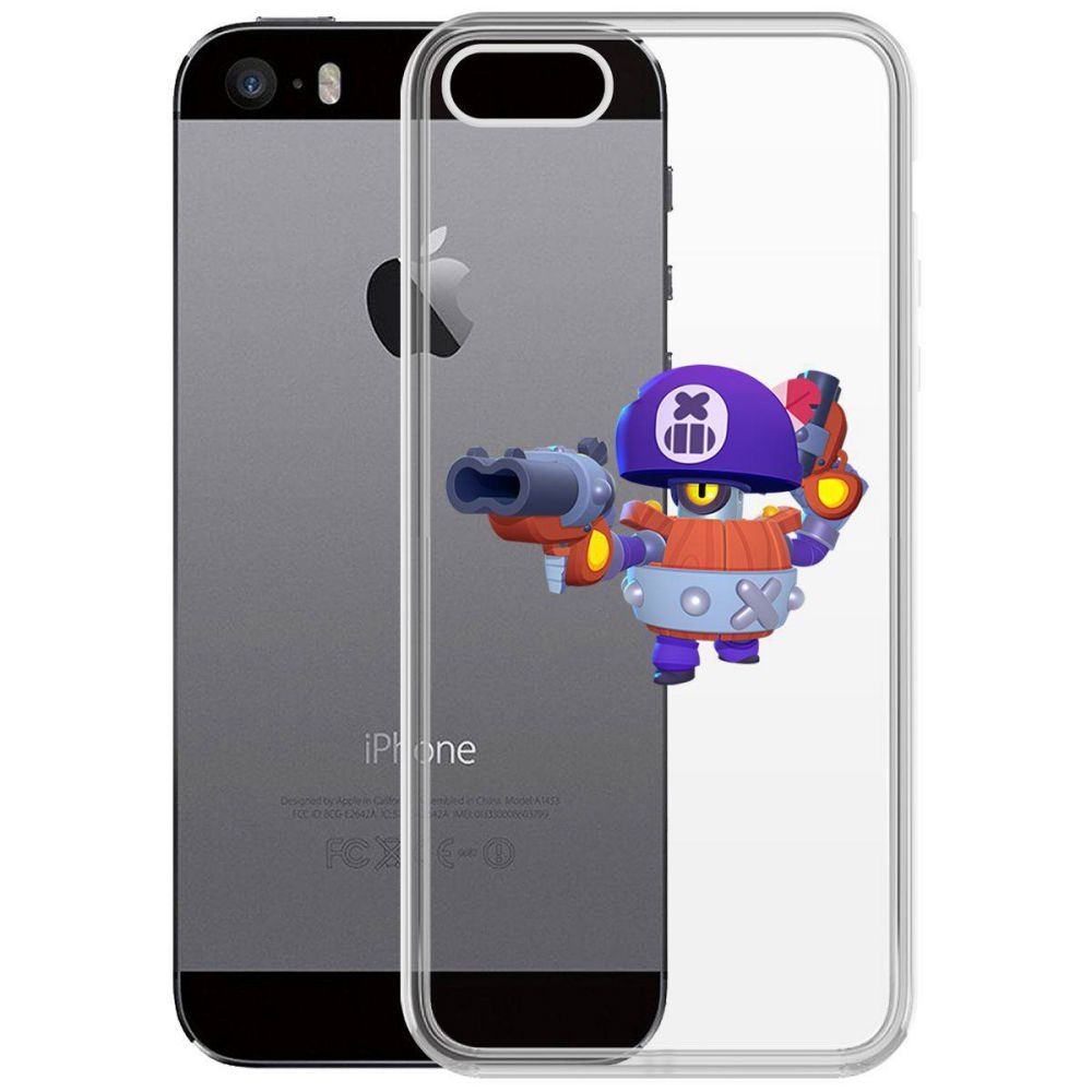 

Чехол-накладка Brawl Stars-Дэррил для iPhone 5/5s