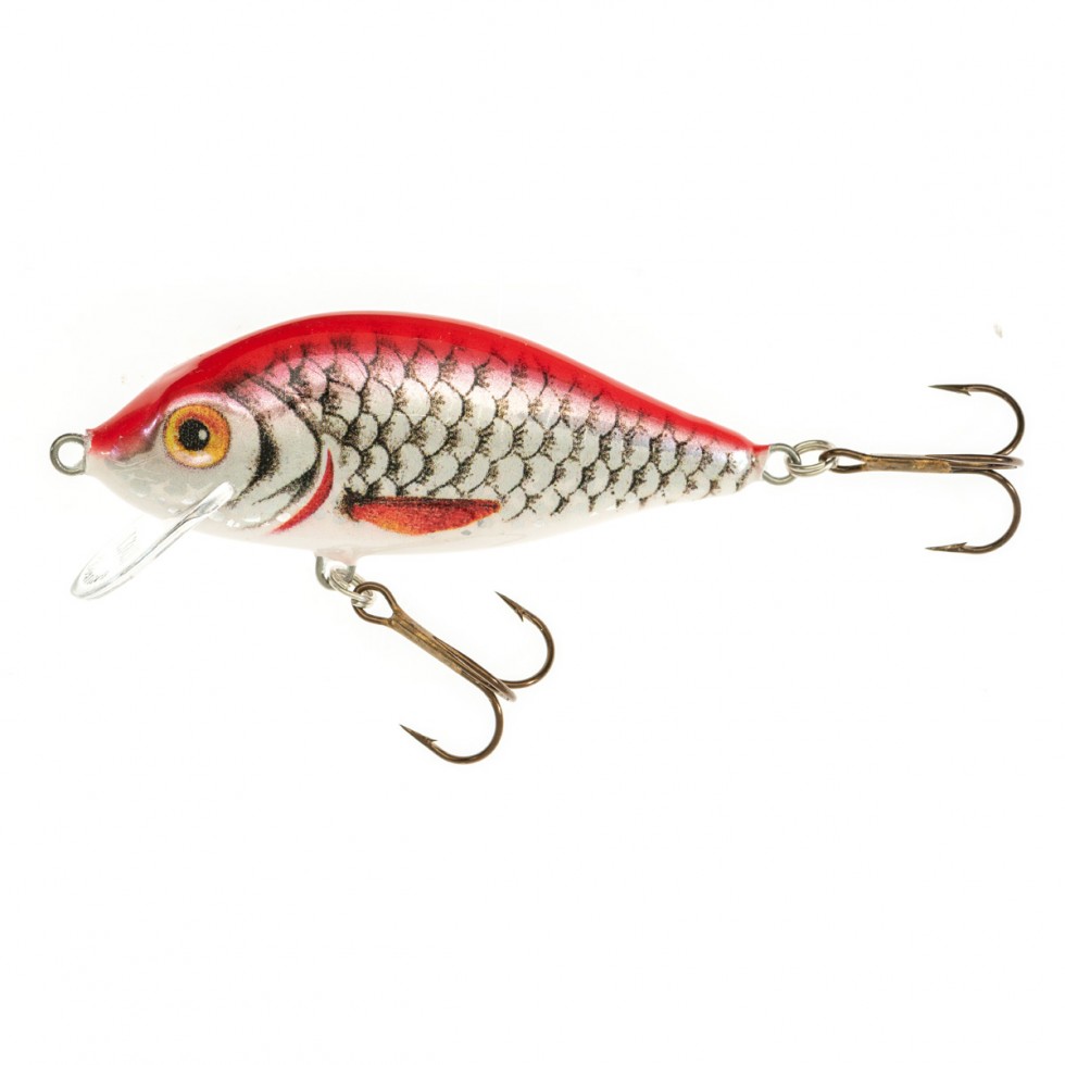 

Воблер Jaxon Kаras VJ-KA9 #JA 9 см 17 гр плавающий, Красный;серебристый