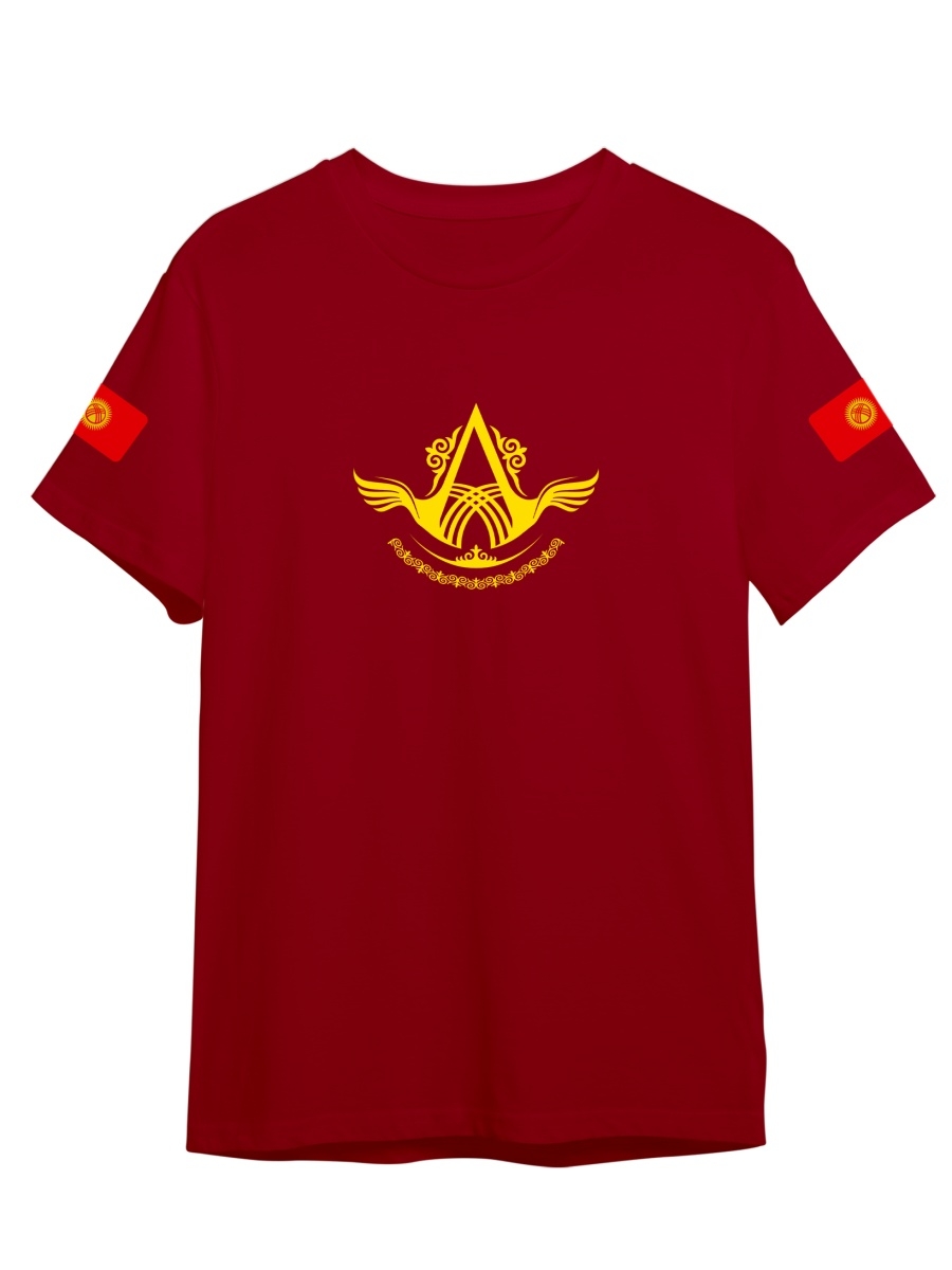 

Футболка унисекс СувенирShop Киргизия/Кыргызстан/Бишкек 3VN бордовая 2XL (52-54), "Киргизия/Кыргызстан/Бишкек" 3VN