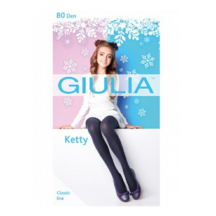 

Колготки детские Giulia Ketty синие 80 den р 128-146, 15073959