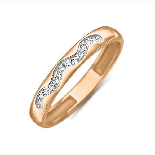 

Кольцо из золота р. 18,5 PLATINA jewelry 01-1767-00-401-1110-03, фианит, 01-1767-00-401-1110-03