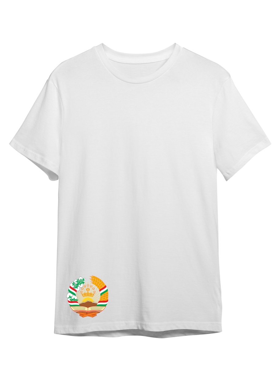 

Футболка унисекс СувенирShop Таджикистан/Душанбе 1 белая L (48-50), Белый, "Таджикистан/Душанбе" 1