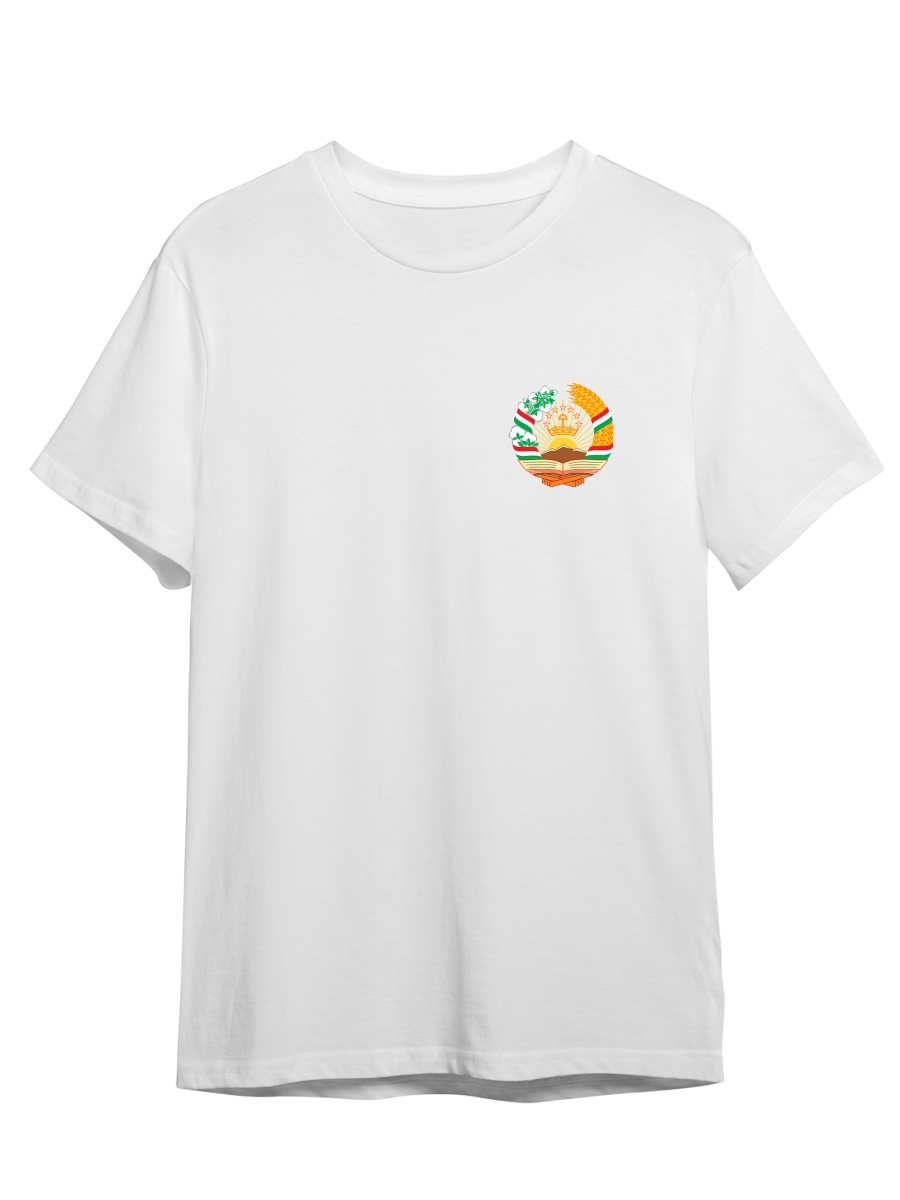 

Футболка унисекс СувенирShop Таджикистан/Душанбе 2 белая 2XL (52-54), Белый, "Таджикистан/Душанбе" 2