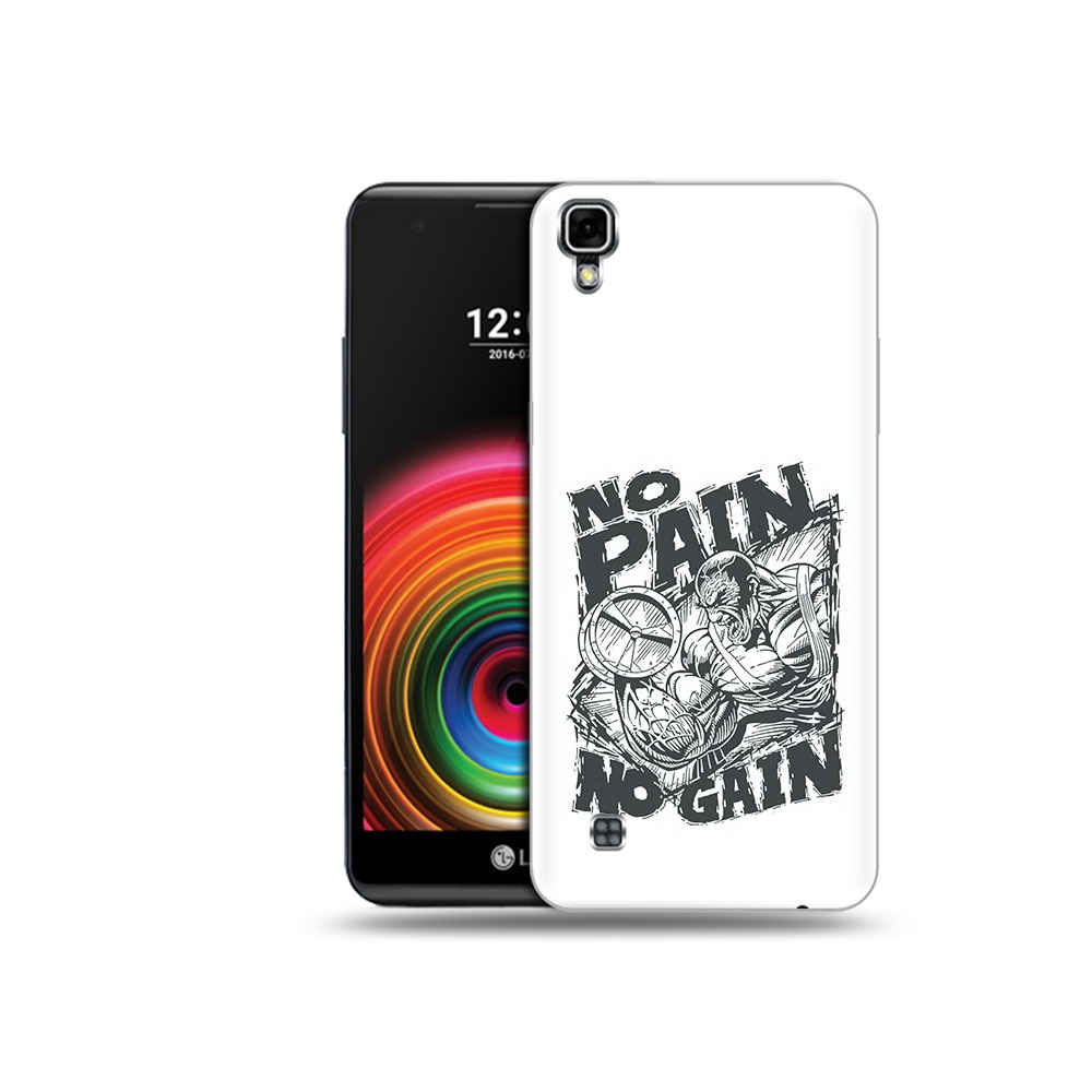 

Чехол MyPads Tocco для LG X Power бодибилдинг тяжелая работа, Прозрачный, Tocco