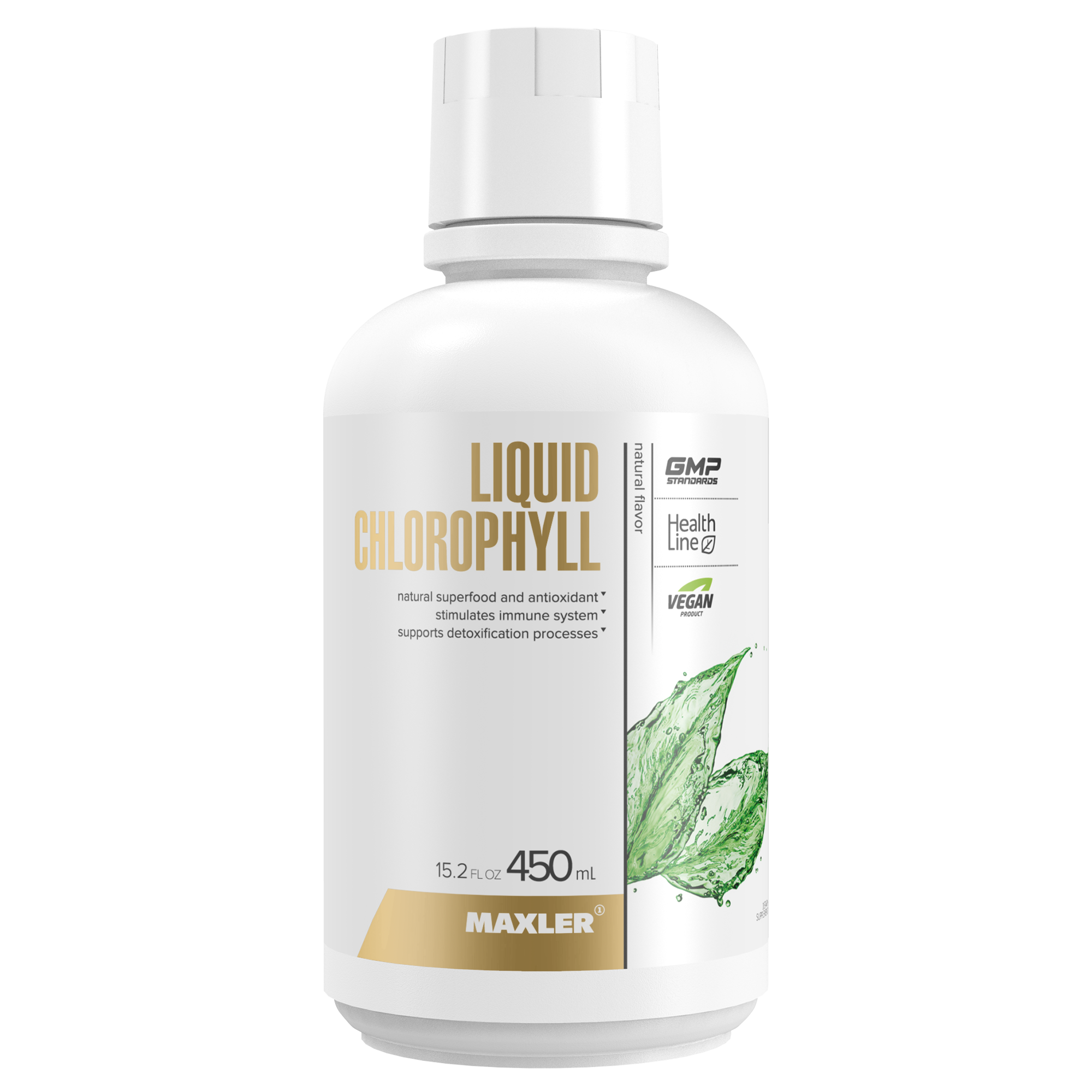 Maxler Liquid Chlorophyll Vegan Product Natural 450 мл
