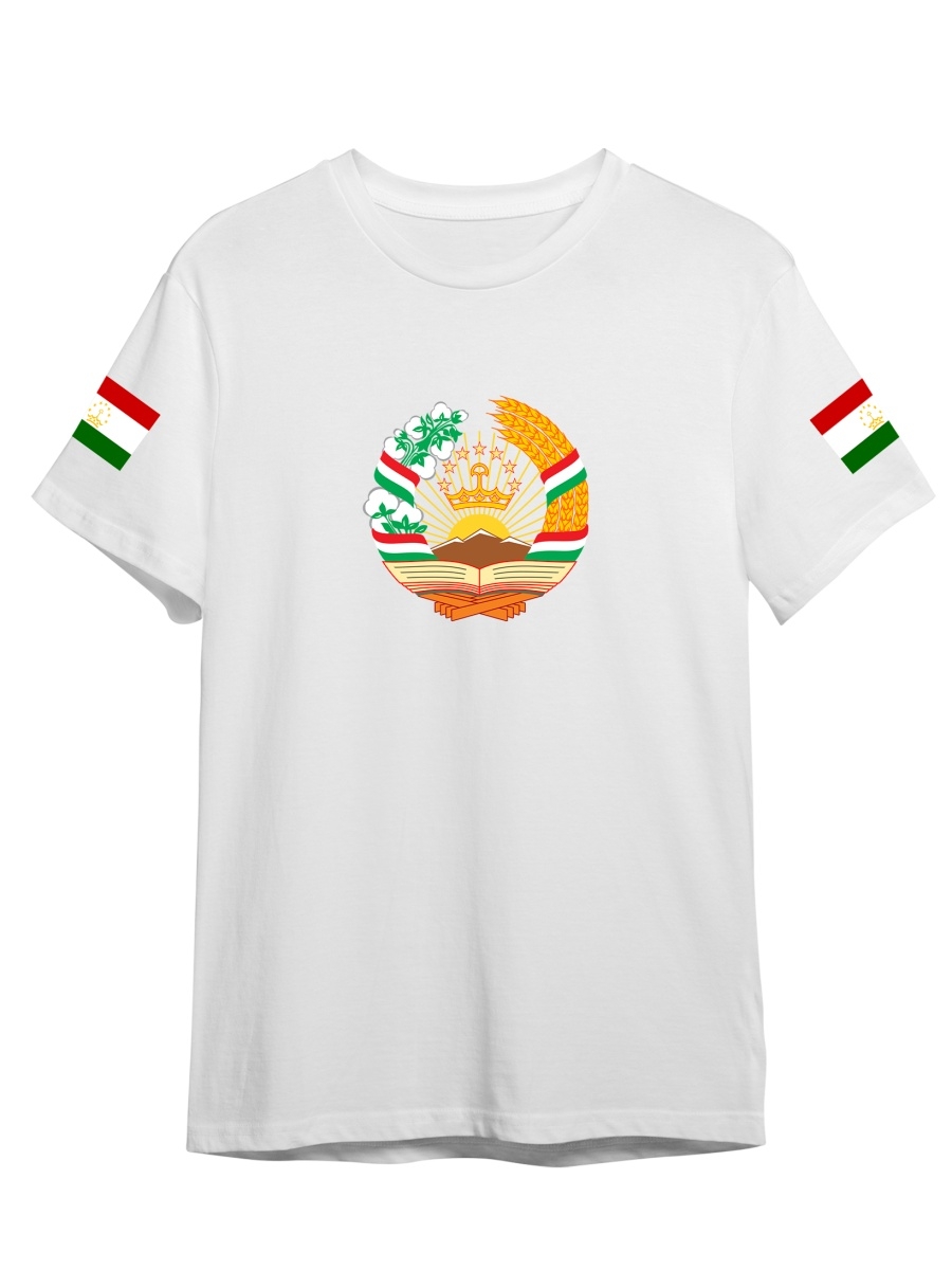 

Футболка унисекс СувенирShop Таджикистан/Душанбе 4 белая 2XL (52-54), "Таджикистан/Душанбе" 4