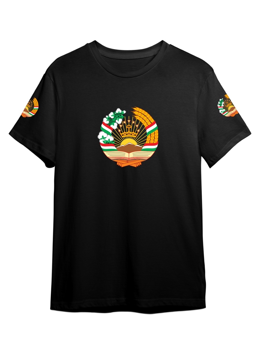

Футболка унисекс СувенирShop Таджикистан/Душанбе 5 черная 2XL (52-54), "Таджикистан/Душанбе" 5