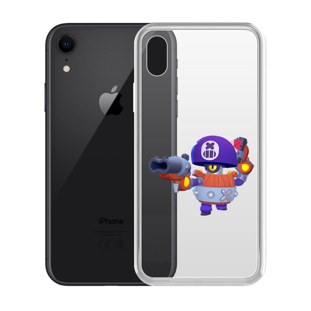 

Чехол-накладка Brawl Stars-Дэррил для iPhone XR